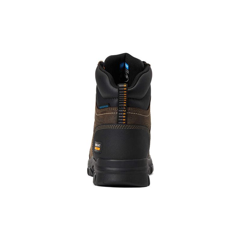 Ariat womens Treadfast 6" waterproof steel toe work boot
