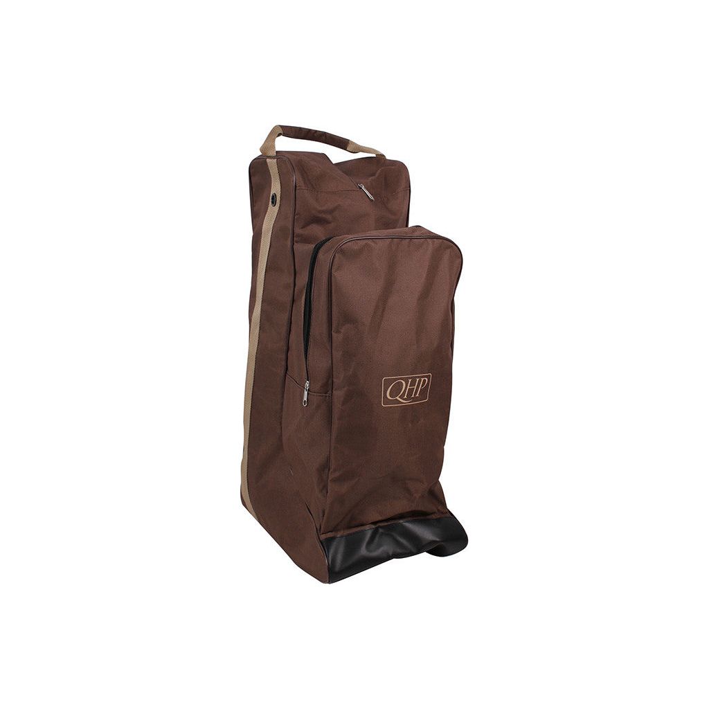 QHP Combi Reitstiefel Helmtasche