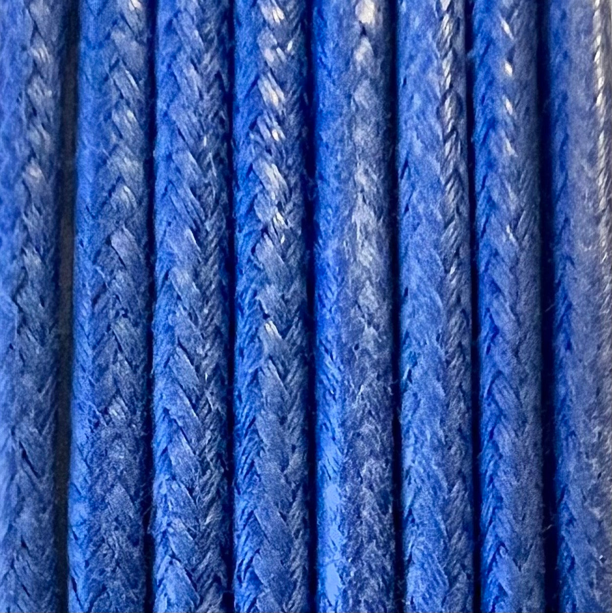 18038-Kingsley bunte Schnürsenkel für Polostiefel - 7876 Blue Atlantic