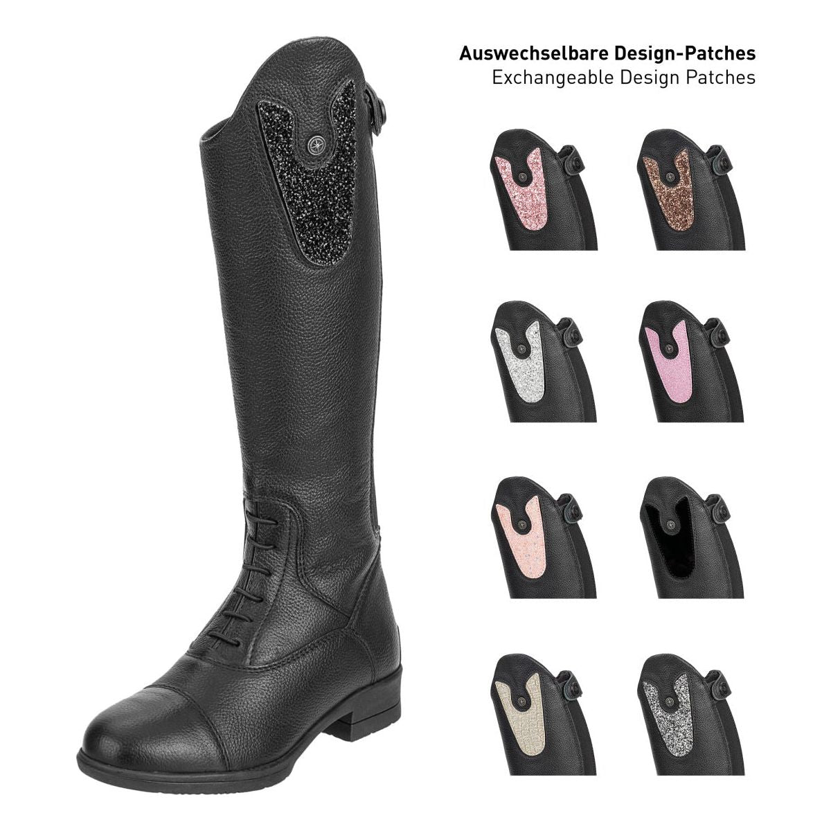 Südwind Kinderreitstiefel Kids Fun Leather Polo Convertible