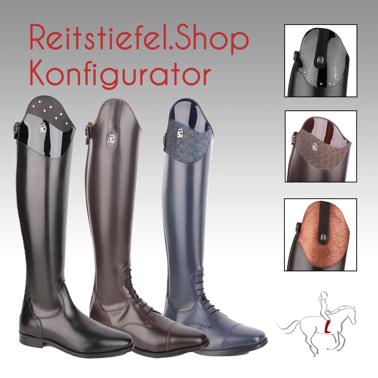Cavallo Reitstiefel Linus Jump / Linus Dressage (Konfigurator)
