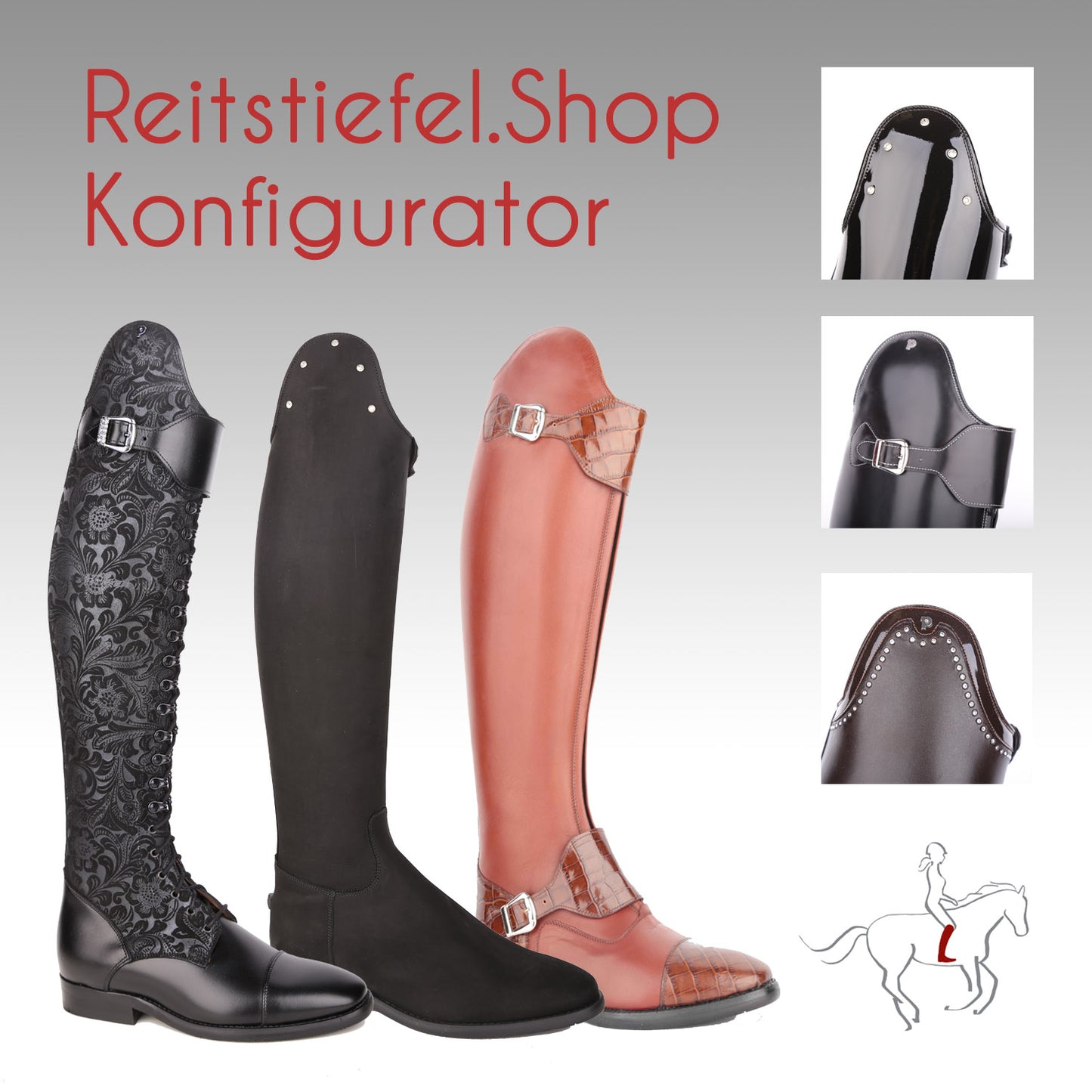 Petrie Polostiefel (Superior / Athene / Rome / Florence) Maßstiefel Konfigurator