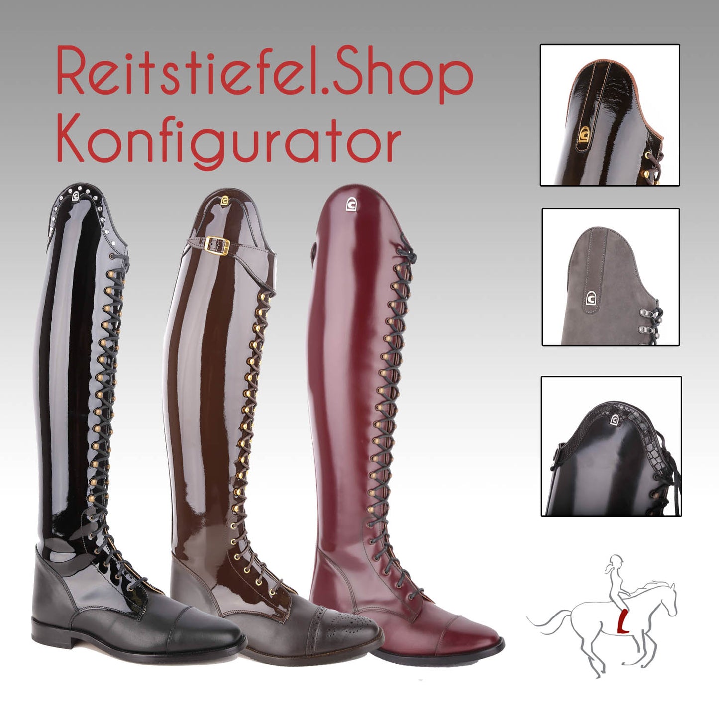 CAVALPRIMUS Polo-Reitstiefel (Konfigurator)