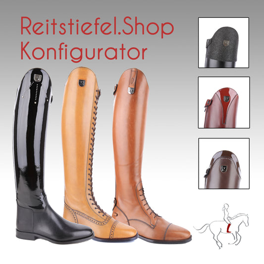 Tucci Bespoke Vollmaß Dressurstiefel (Konfigurator)