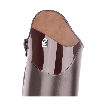 Dressage-mokka-Nubuk-Lack