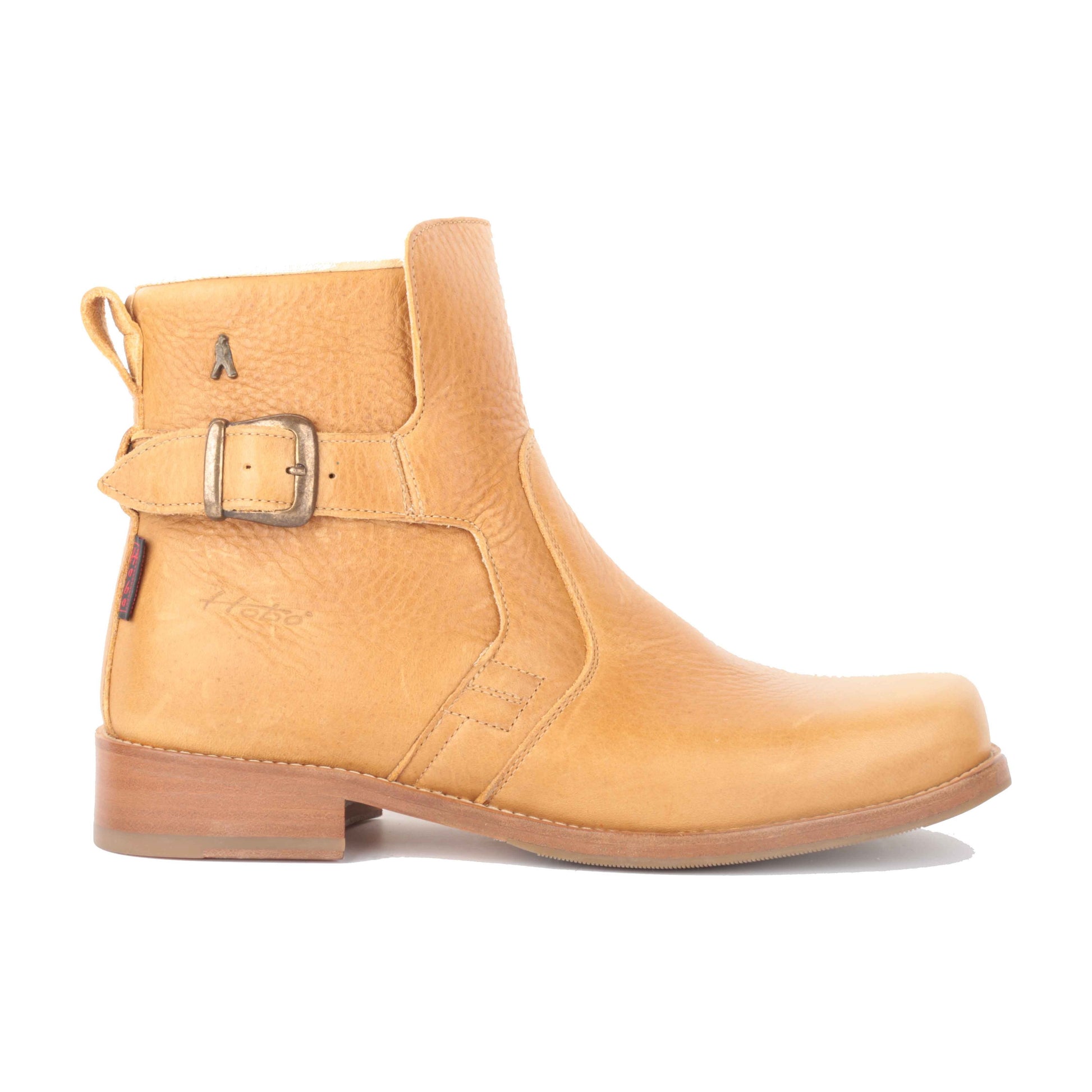 Hobo-Reitstiefelette-Double-O-Afghan-Banana