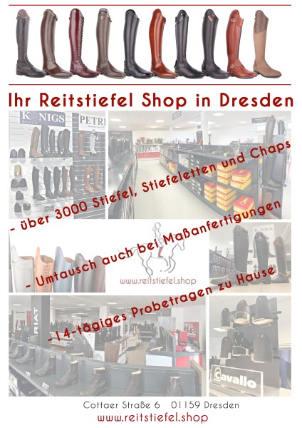 Flyer "Reitstiefel Shop"